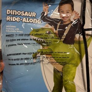 Spirit Dinosaur Ride-Along Costume - Green